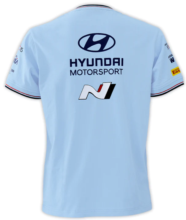 Hyundai Motorsport 2024 Official Team T Shirt Rallyemerchandise