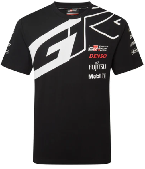 Toyota Gazoo Racing Black Cotton T-Shirt – Rallyemerchandise.com