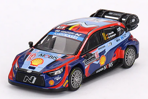 Hyundai Motorsport- Neuville- Monte Carlo 2023- 1/64 Scale- by MiniGT