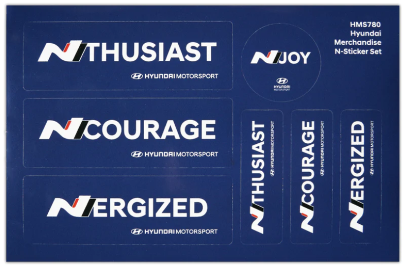 Hyundai Motorsport N-Sticker Set –